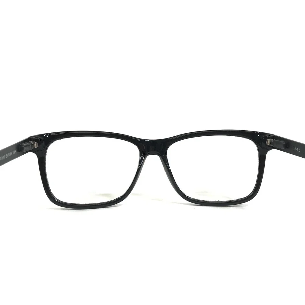 Diesel Eyeglasses Frames DL5161 col.001 Gray Blue Square Denim Front 55-15-145